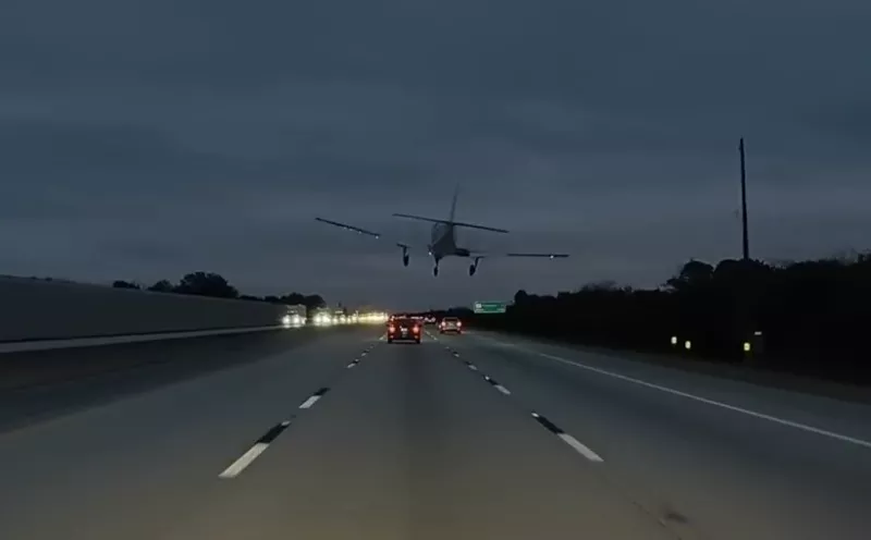 Аварийная посадка Beechcraft 55